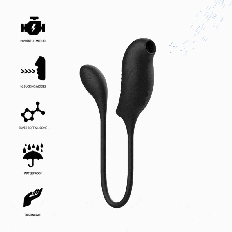 IBIZA - STIMULATOR WITH MAGIC CLITORIS SUCTIONER AND VIBRATION IBIZA TECHNOLOGY