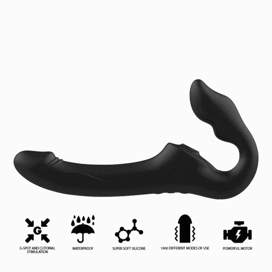 IBIZA - REMOTE CONTROL STRAPLESS VIBRATOR 3 MOTORS 1000 COMBINATIONS. IBIZA TECHNOLOGY