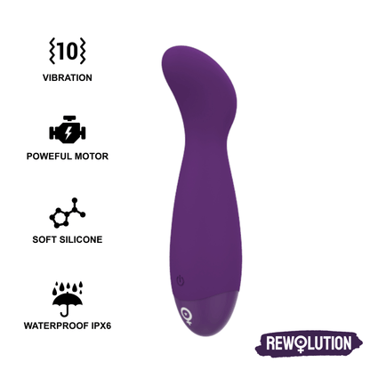 REWOLUTION - REWOPULSE FLEXIBLE VIBRATOR G-POINT STIMULATOR REWOLUTION
