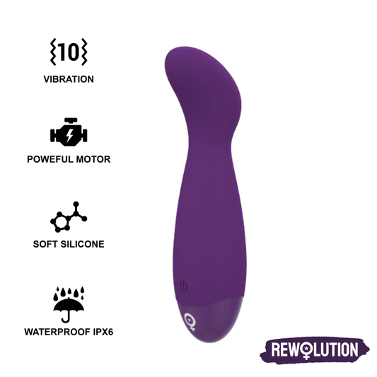 REWOLUTION - REWOPULSE FLEXIBLE VIBRATOR G-POINT STIMULATOR REWOLUTION