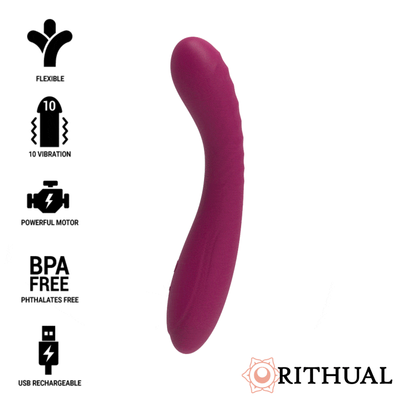 RITHUAL - ORCHID RECHARGEABLE G-POINT KRIYA STIMULATOR RITHUAL