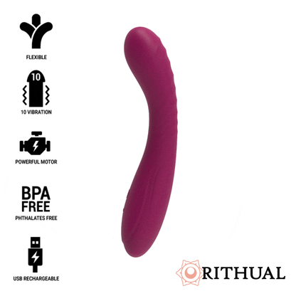 RITHUAL - ORCHID RECHARGEABLE G-POINT KRIYA STIMULATOR RITHUAL