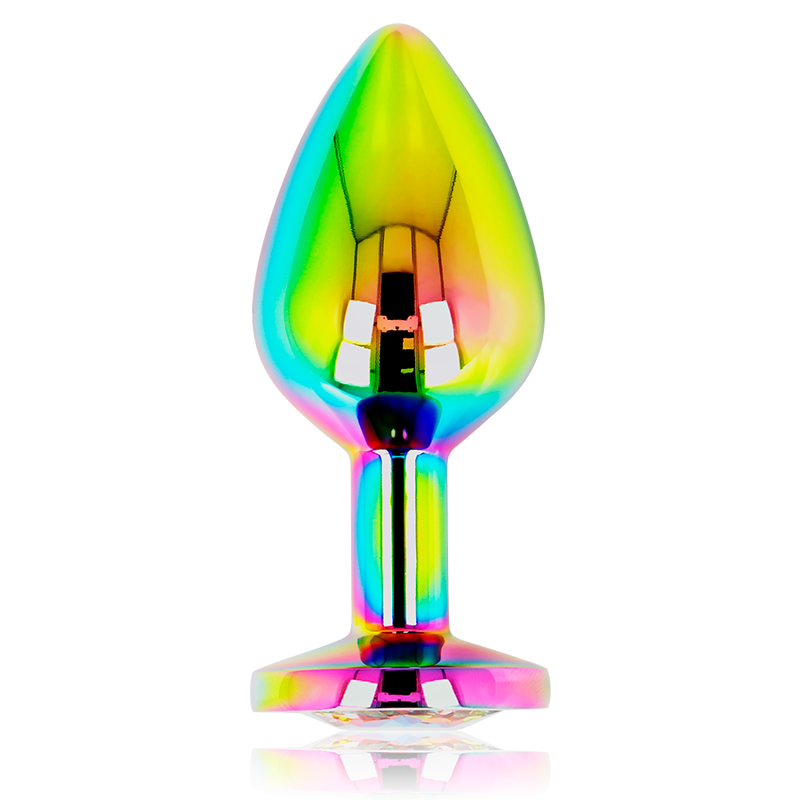 OHMAMA - IRIDESCENT CIRCLE ANAL PLUG SIZE M - ToysByMonk