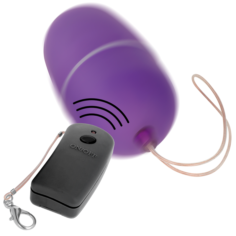 ONLINE - REMOTE CONTROLLED VIBRATING EGG PURPLE ONLINE