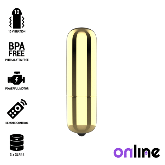 ONLINE - MINI BULLET VIBE GOLDEN ONLINE