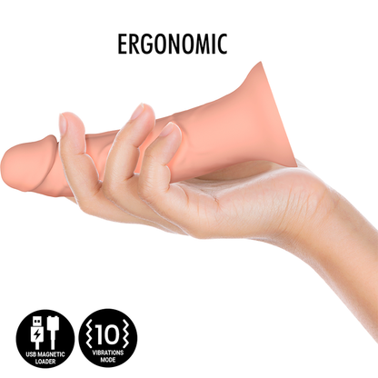 MYTHOLOGY - ASHER ORIGINAL DILDO S - VIBRATOR COMPATIBLE WITH WATCHME WIRELESS TECHNOLOGY MYTHOLOGY FANTASY DILDO