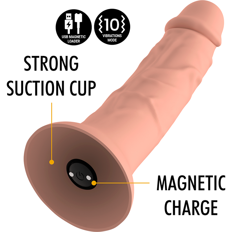 MYTHOLOGY - ASHER ORIGINAL DILDO S - VIBRATOR COMPATIBLE WITH WATCHME WIRELESS TECHNOLOGY MYTHOLOGY FANTASY DILDO