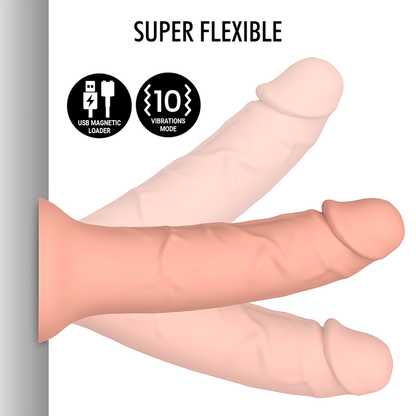 MYTHOLOGY - ASHER ORIGINAL DILDO S - VIBRATOR COMPATIBLE WITH WATCHME WIRELESS TECHNOLOGY MYTHOLOGY FANTASY DILDO