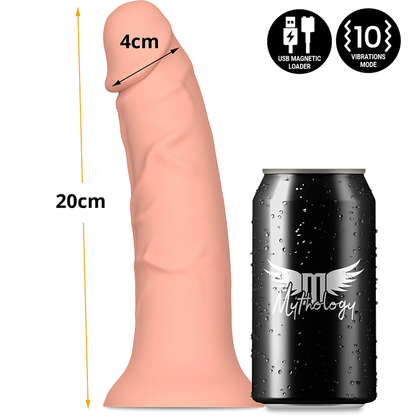 MYTHOLOGY - ASHER ORIGINAL DILDO M - VIBRATOR COMPATIBLE WITH WATCHME WIRELESS TECHNOLOGY MYTHOLOGY FANTASY DILDO