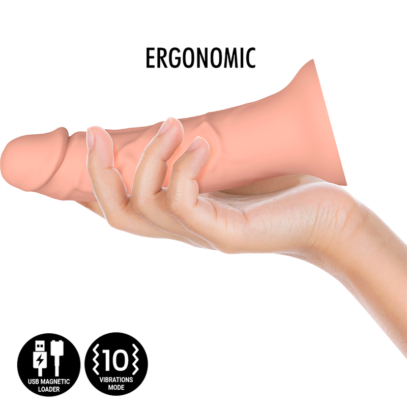 MYTHOLOGY - ASHER ORIGINAL DILDO M - VIBRATOR COMPATIBLE WITH WATCHME WIRELESS TECHNOLOGY MYTHOLOGY FANTASY DILDO