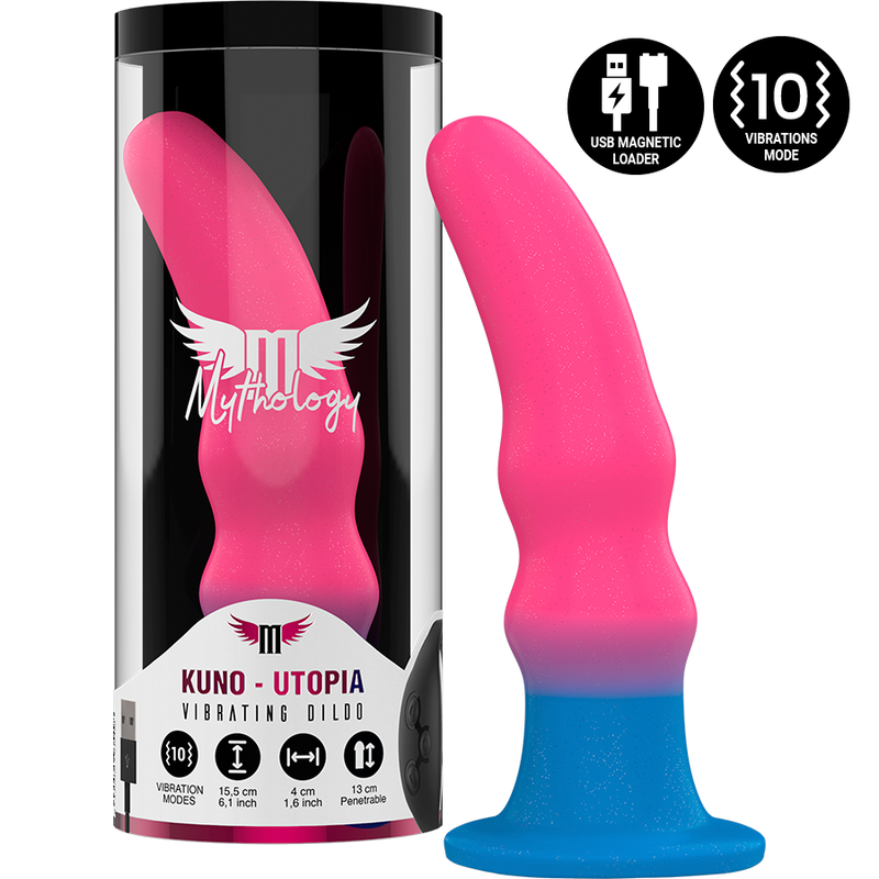 MYTHOLOGY - KUNO UTOPIA DILDO M - VIBRATOR COMPATIBLE WITH WATCHME WIRELESS TECHNOLOGY - ToysByMonk