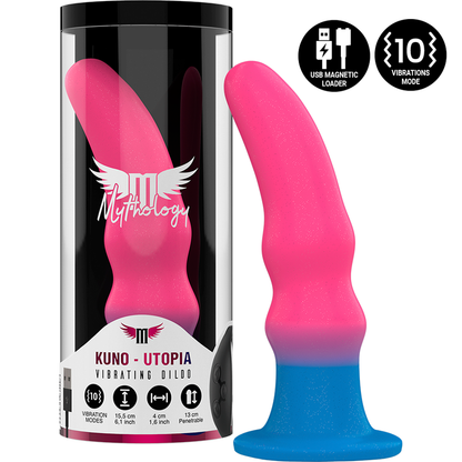 MYTHOLOGY - KUNO UTOPIA DILDO M - VIBRATOR COMPATIBLE WITH WATCHME WIRELESS TECHNOLOGY - ToysByMonk