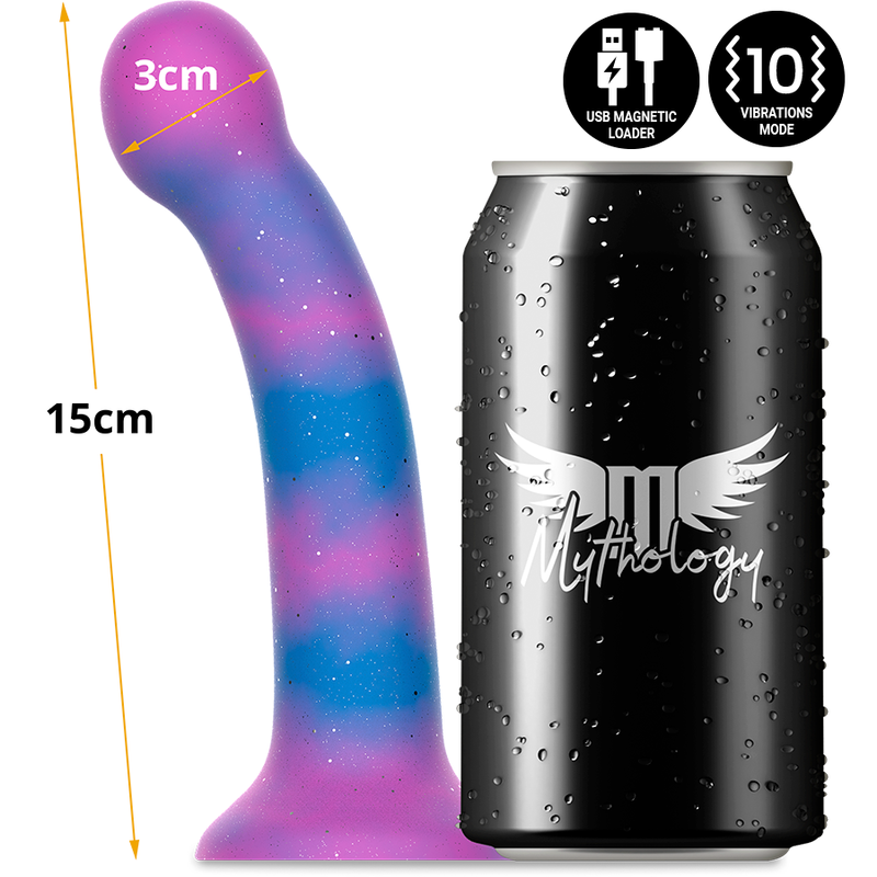 MYTHOLOGY - DION GALACTIC DILDO S - VIBRATOR WATCHME WIRELESS TECHNOLOGY COMPATIBLE MYTHOLOGY FANTASY DILDO