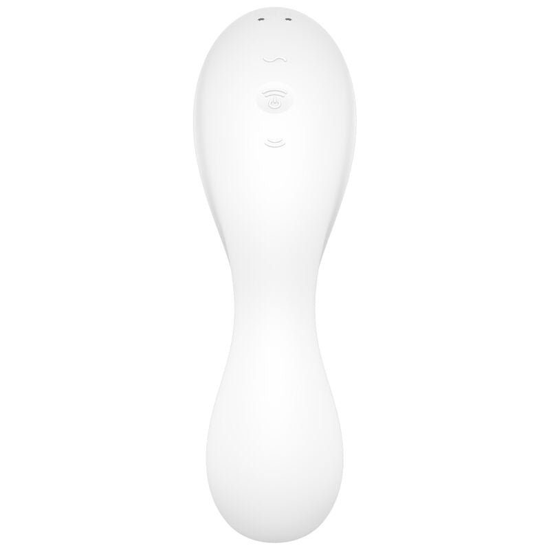 SATISFYER - CURVY TRINITY 5 AIR PULSE STIMULATOR & VIBRATOR APP - ToysByMonk