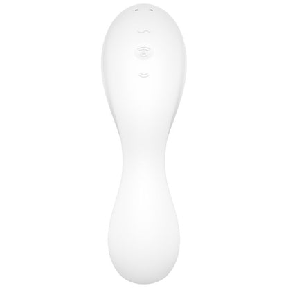 SATISFYER - CURVY TRINITY 5 AIR PULSE STIMULATOR & VIBRATOR APP - ToysByMonk