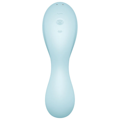 SATISFYER - CURVY TRINITY 5 AIR PULSE STIMULATOR & VIBRATOR APP - ToysByMonk