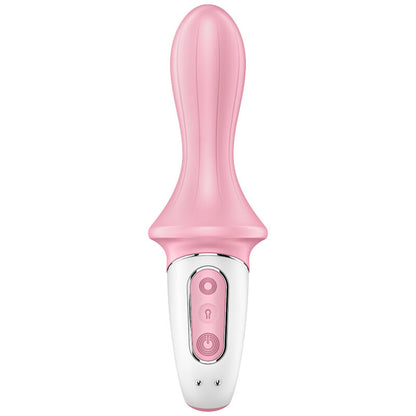 SATISFYER - LUCHTPOMP BOOTY 5+ OPBLAASBARE ANALE VIBRATOR ROZE