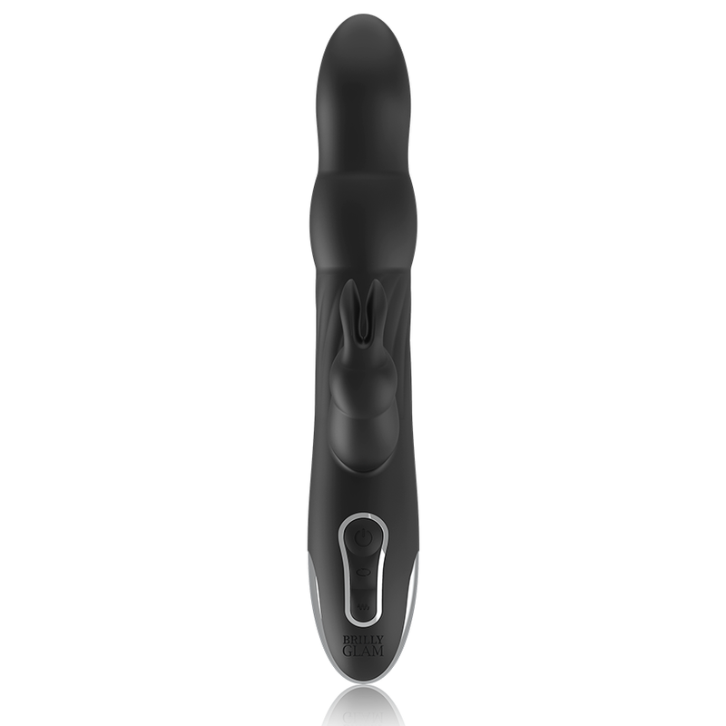 BRILLY GLAM- MOEBIUS RABBIT VIBRATOR & ROTATOR COMPATIBLE WITH WATCHME WIRELESS TECHNOLOGY BRILLY GLAM