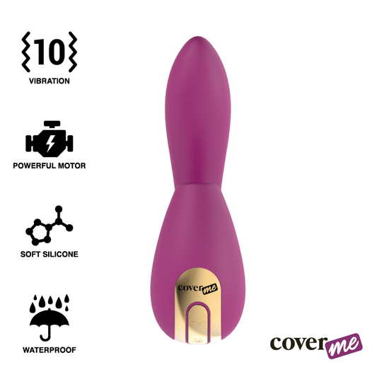 COVERME - CLITORAL SUCTION & POWERFUL G-SPOT RUSH VIBRATOR - ToysByMonk