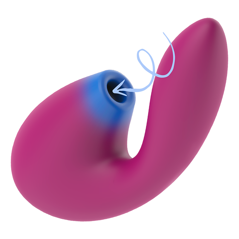 COVERME - CLITORAL SUCTION & POWERFUL G-SPOT RUSH VIBRATOR - ToysByMonk