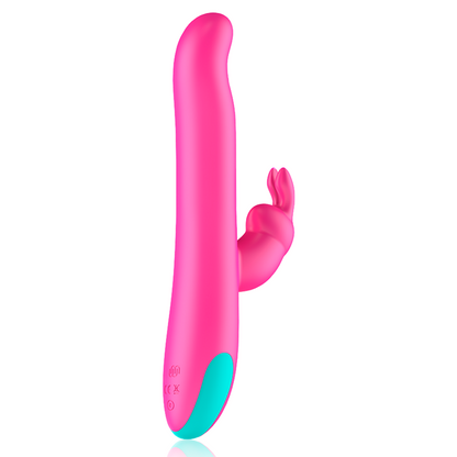 HAPPY LOKY - PLUTO RABBIT VIBRATOR &amp; ROTATOR WATCHME DRAADLOZE TECHNOLOGIE COMPATIBEL