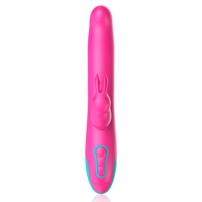 HAPPY LOKY - PLUTO RABBIT VIBRATOR &amp; ROTATOR WATCHME DRAADLOZE TECHNOLOGIE COMPATIBEL