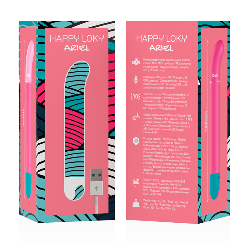 HAPPY LOKY - ARIEL G-SPOT VIBRATOR - ToysByMonk