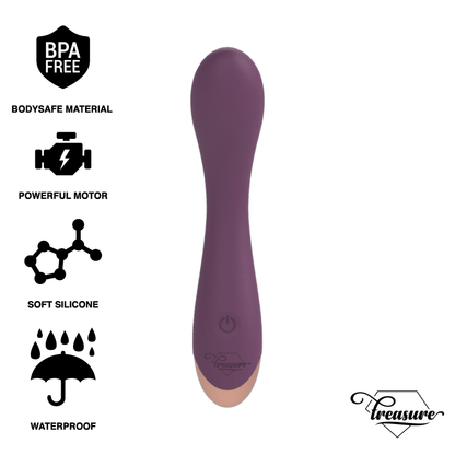 TREASURE - HANSEL G-SPOT VIBRATOR WATCHME WIRELESS TECHNOLOGY COMPATIBLE - ToysByMonk