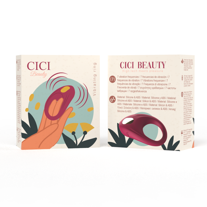 CICI BEAUTY - PREMIUM SILICONE VIBRATING RING CICI BEAUTY