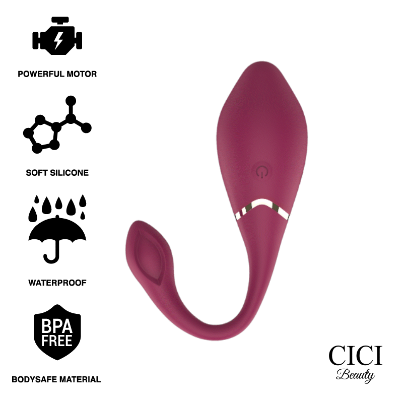 CICI BEAUTY - PREMIUM SILICONE EGG VIBRATOR REMOTE CONTROL - ToysByMonk