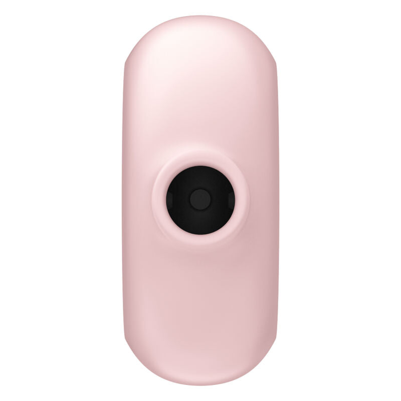 SATISFYER - PRO TO GO 3 DOUBLE AIR PULSE STIMULATOR & VIBRATOR BLACK - ToysByMonk