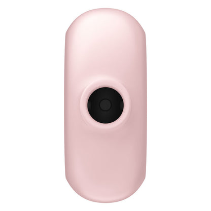 SATISFYER - PRO TO GO 3 DOUBLE AIR PULSE STIMULATOR & VIBRATOR BLACK - ToysByMonk