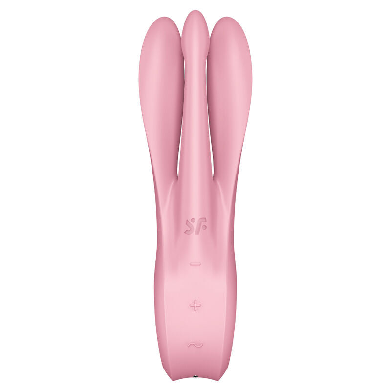 SATISFYER - THREESOME 1 VIBRATOR BLUE - ToysByMonk