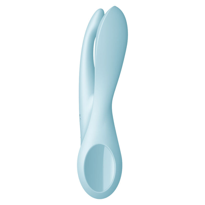 SATISFYER - THREESOME 1 VIBRATOR BLUE - ToysByMonk