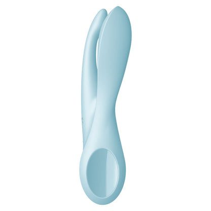 SATISFYER - THREESOME 1 VIBRATOR BLUE - ToysByMonk