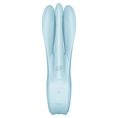 SATISFYER - THREESOME 1 VIBRATOR BLUE - ToysByMonk