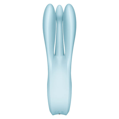 SATISFYER - THREESOME 1 VIBRATOR BLUE - ToysByMonk