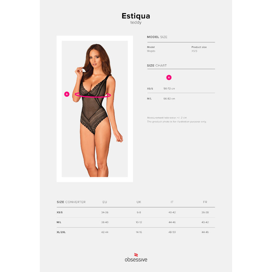 OBSESSIVE - ESTIQUA TEDDY XS/S - ToysByMonk