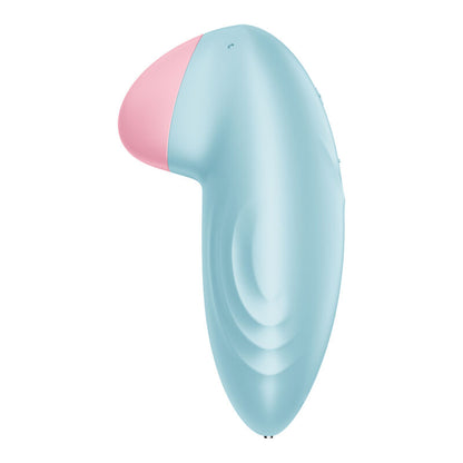 SATISFYER - TROPICAL TIP LAY-ON VIBRATOR BLUE - ToysByMonk
