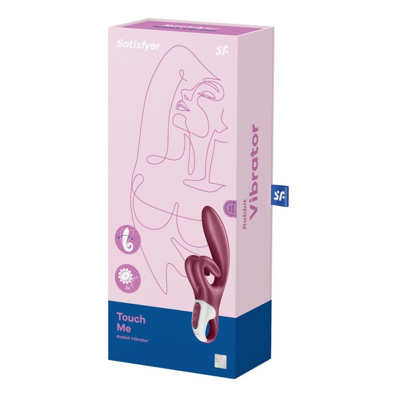 SATISFYER - TOUCH ME RABBIT VIBRATION - ToysByMonk