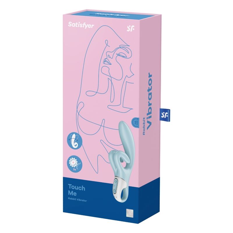 SATISFYER - TOUCH ME RABBIT VIBRATION - ToysByMonk