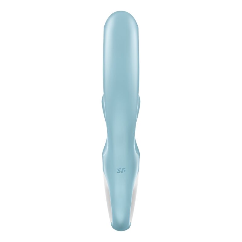 SATISFYER - LOVE ME RABBIT VIBRATION BLUE - ToysByMonk