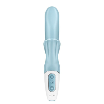 SATISFYER - LOVE ME RABBIT VIBRATION BLUE - ToysByMonk