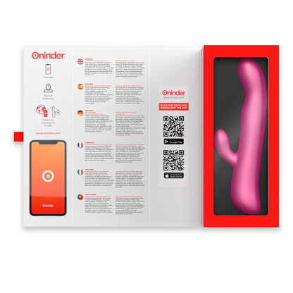 ONINDER - OSLO VIBRATIE &amp; ROTATIE ROZE - GRATIS APP