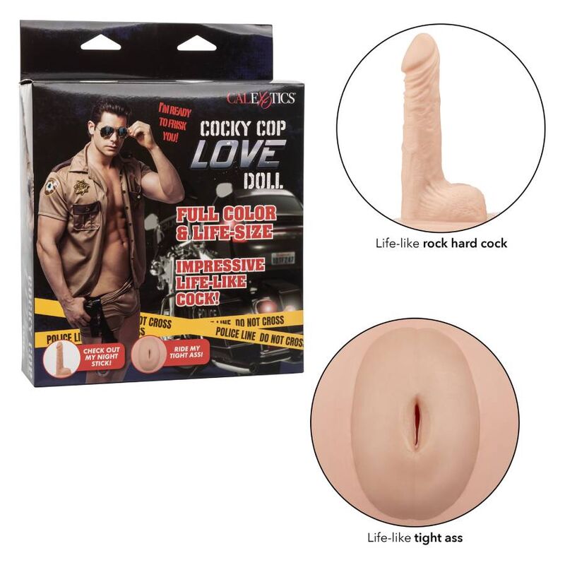 CALEXOTICS - COCKY COP LOVE DOLL CALEXOTICS
