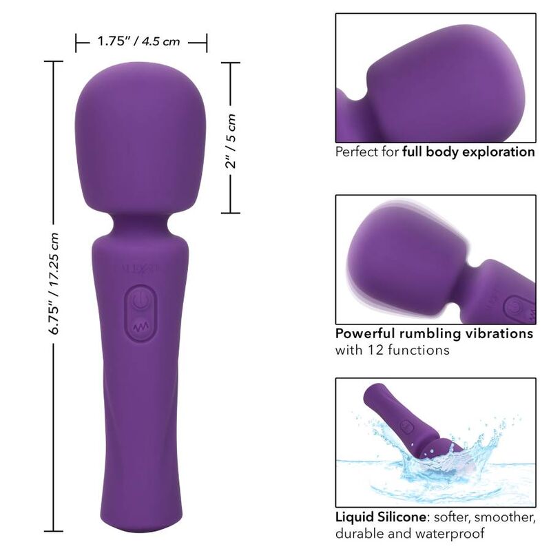 CALEXOTICS - STELLA MASSAGER VIOLET - ToysByMonk