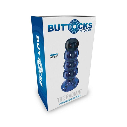 TOYJOY - BUTTOCKS THE RADIANT GLASS BUTTPLUG TOYJOY