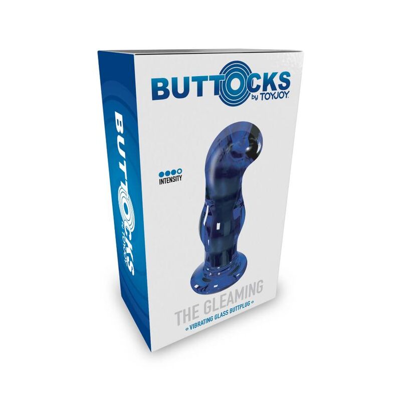 TOYJOY - THE GLEAMING VIBRATING GLAS BUTTPLUG - ToysByMonk