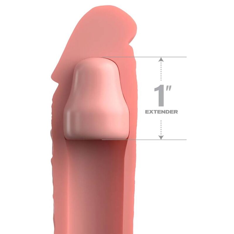 FANTASY X- TENSIONS - PIPEDREAMS SLEEVE 17,78 CM + 2,54 CM PLUG SKIN - ToysByMonk