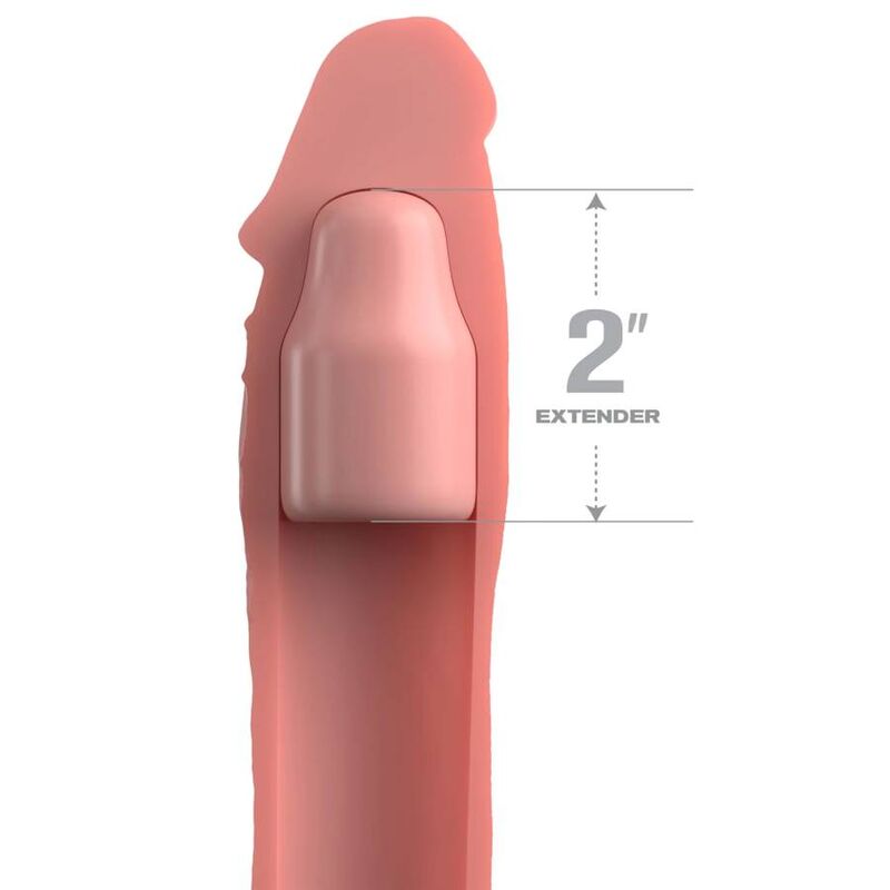FANTASY X- TENSIONS - PIPEDREAMS SLEEVE 20,32 CM + 5,00 CM INCH PLUG SKIN - ToysByMonk